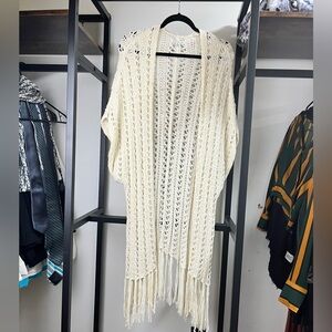 American Eagle Outfitters Cream Sweater